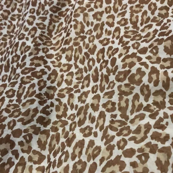 Animal Print Lightweight Scarf-EUC-75x26 - Picture 12 of 12
